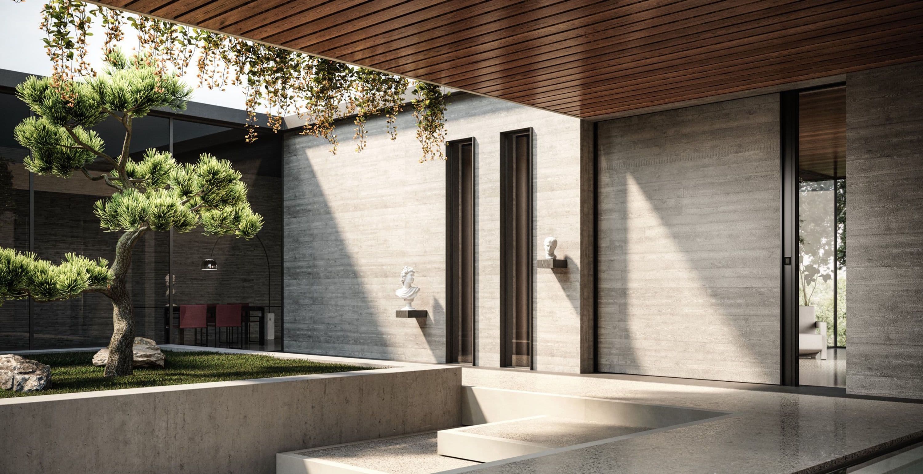 Oikos / The security door redefining entrance architecture