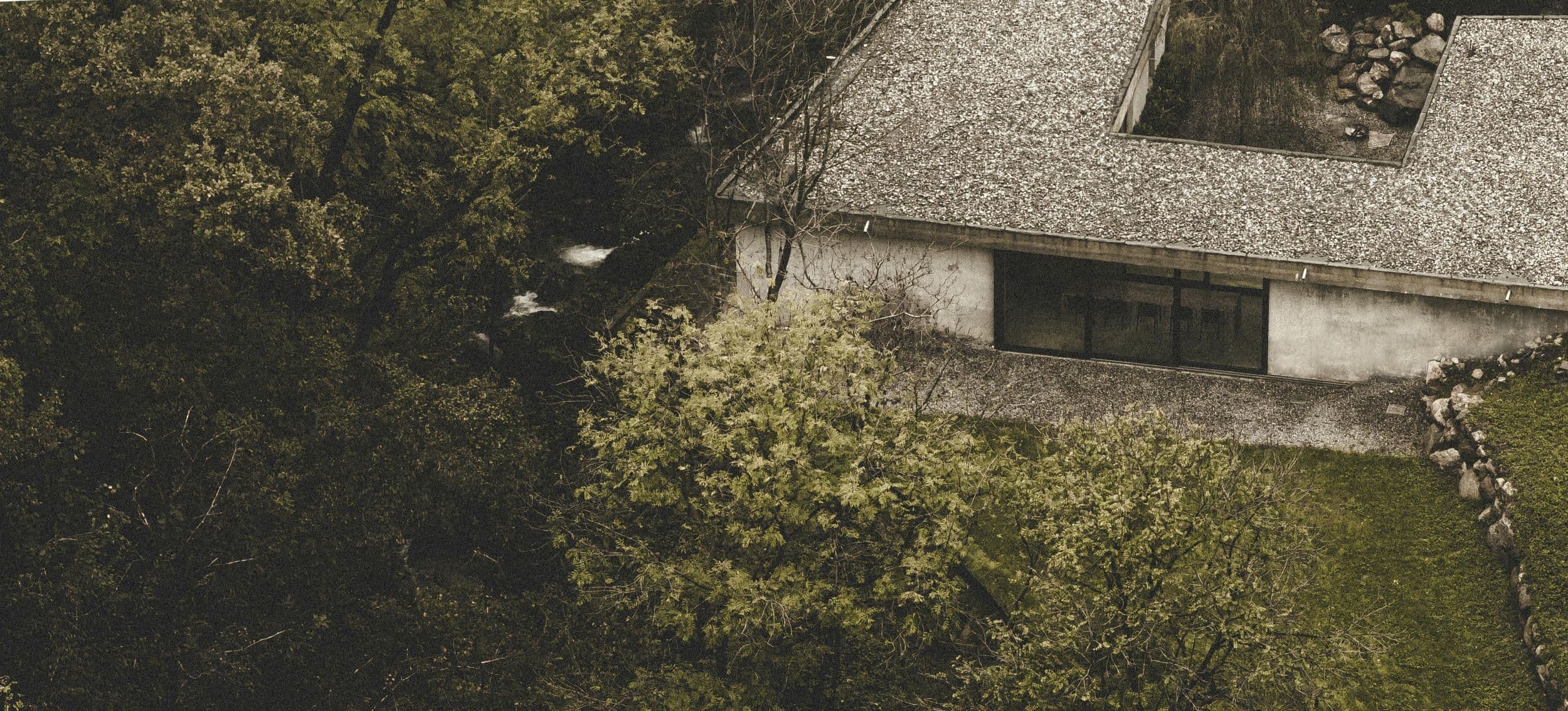 A house where a chicken coop and garage once stood