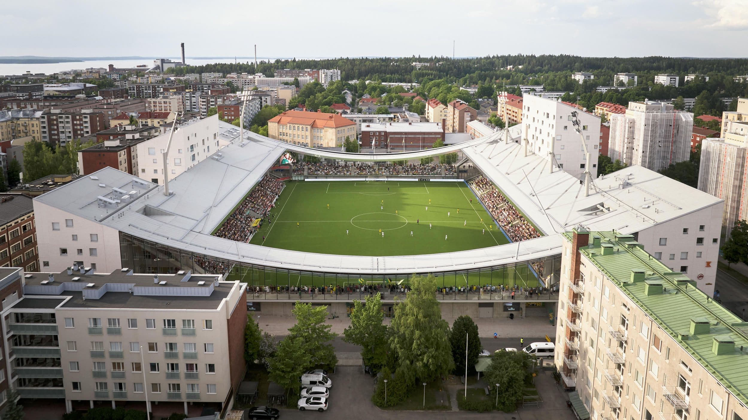 Tammela stadium by JKMM Architects: a part apart