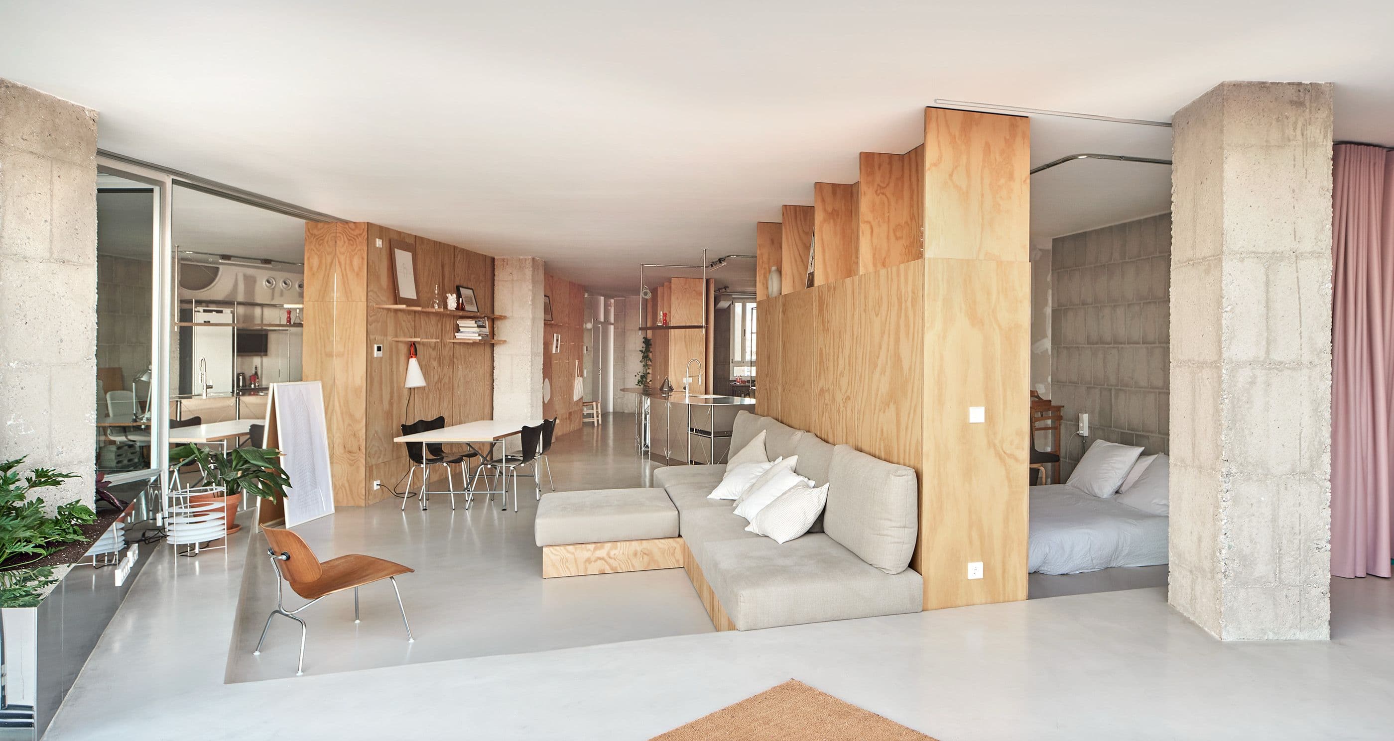 Curare la convivenza: un interno ibrido