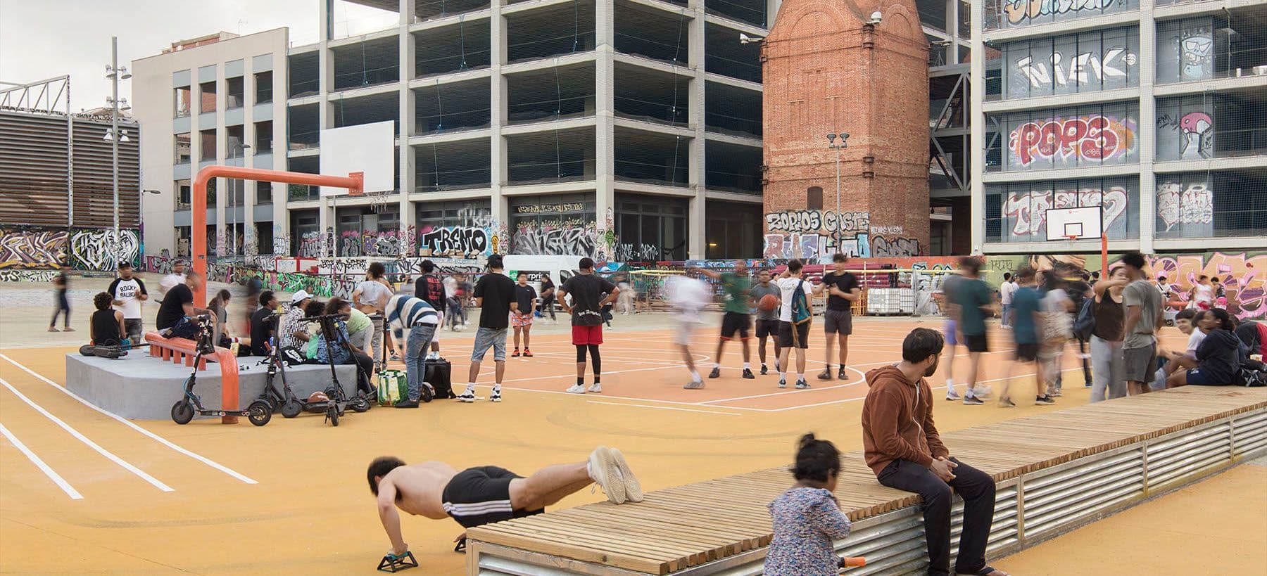 3 Xemeneies: lo sport come pratica urbana condivisa 
