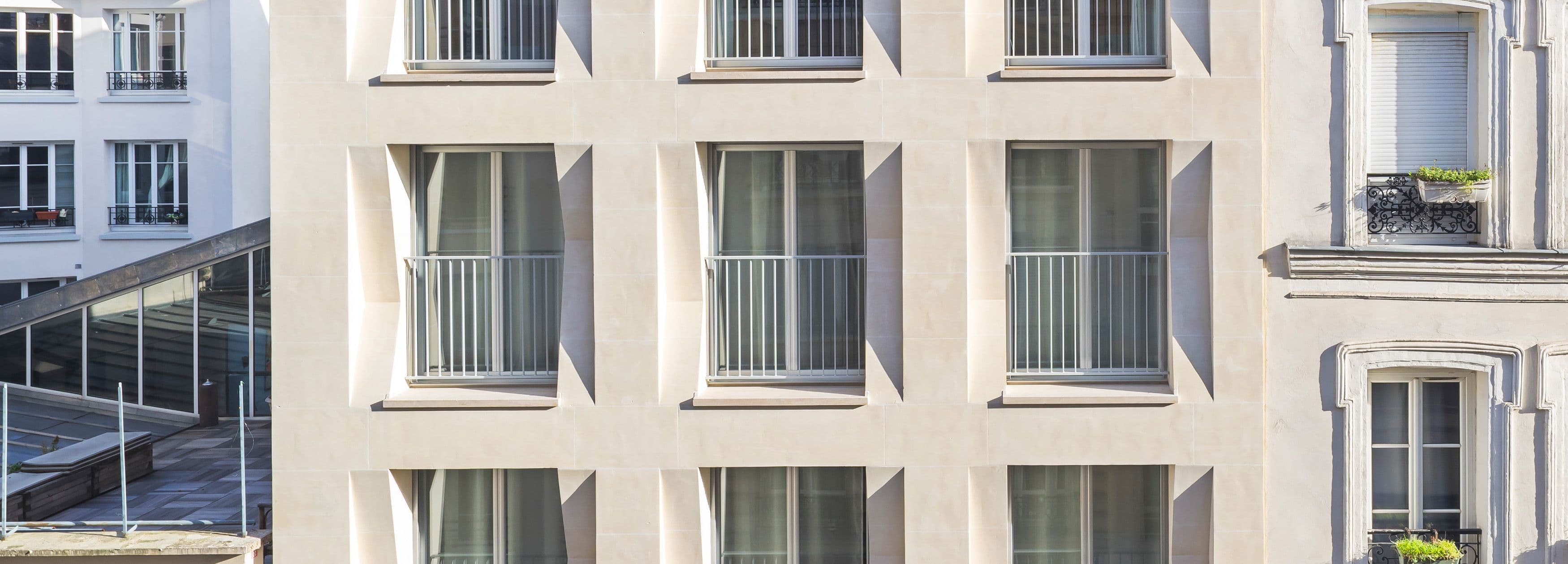 Facade / Pension de famille des Apennins by CQFD Architecture