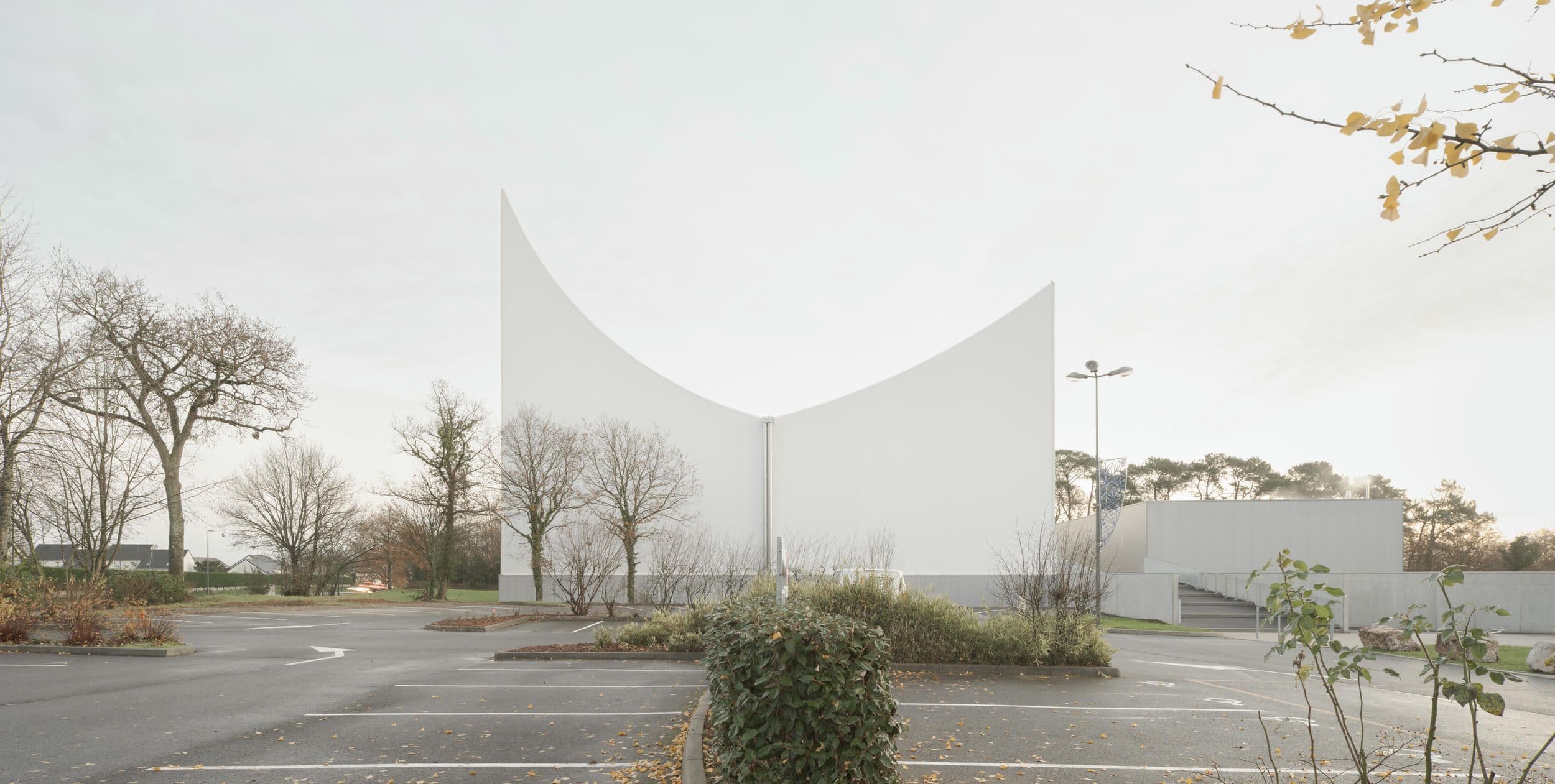 A textile structure between sport and landscape