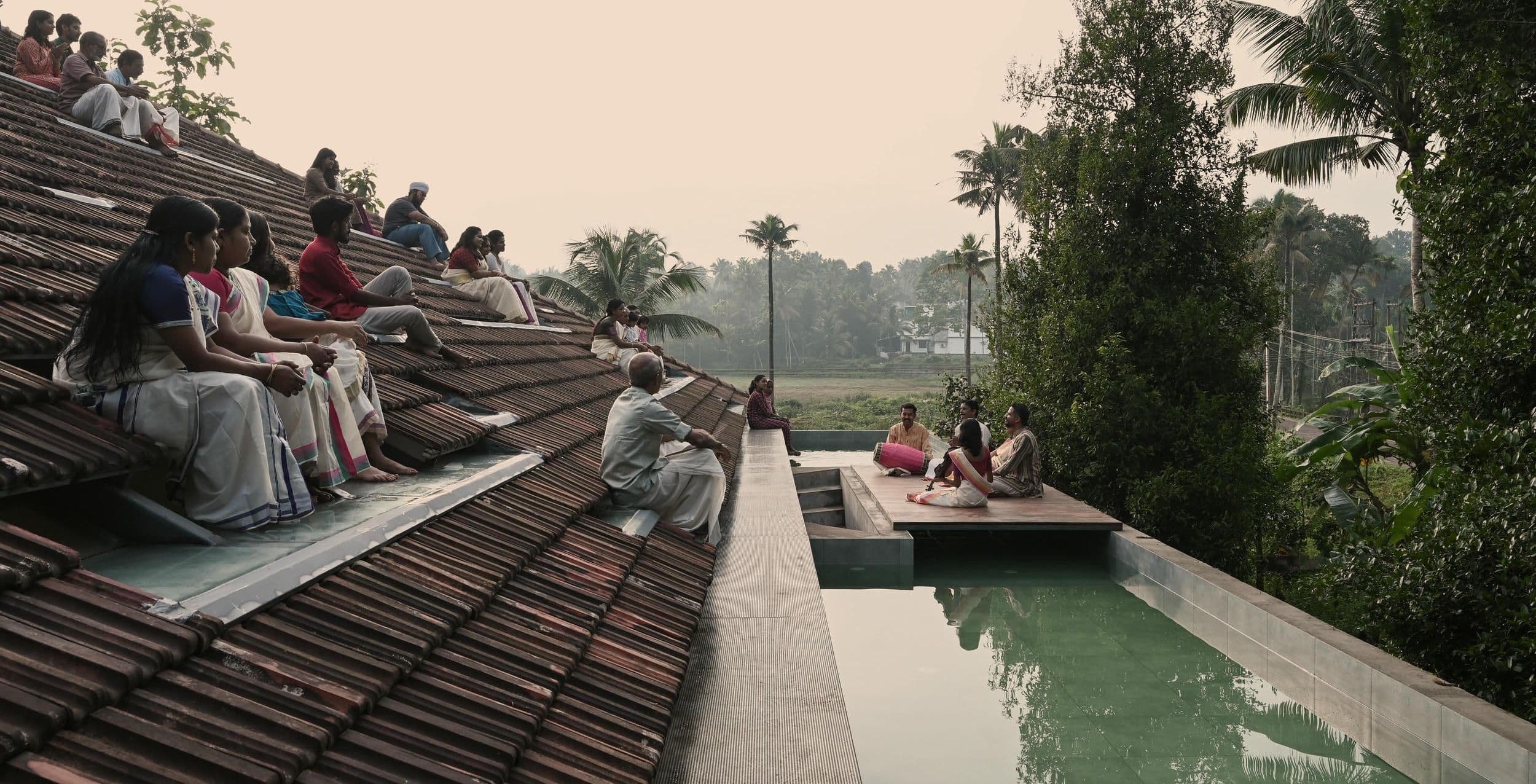 A house made of earth and sound