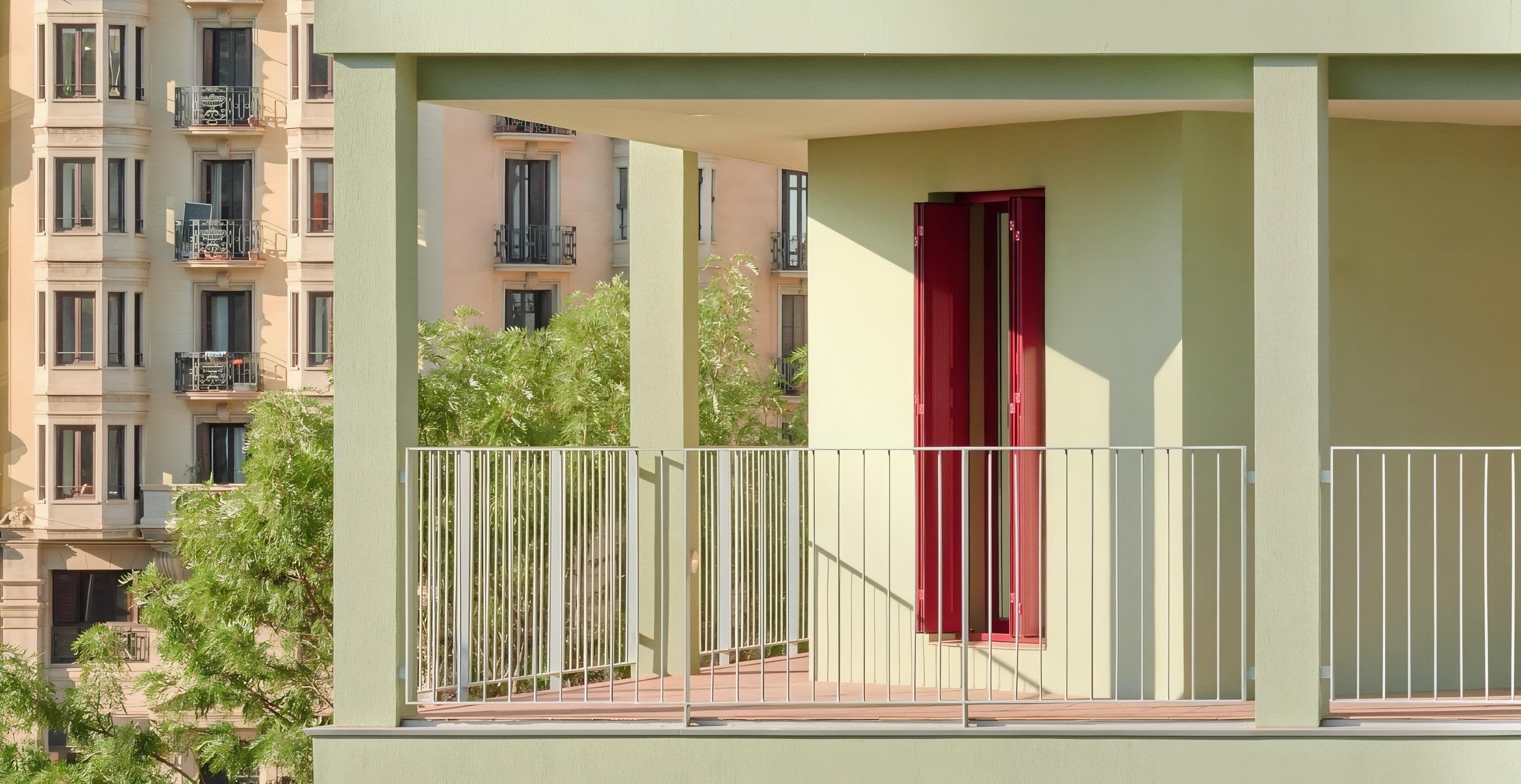 Corridoio / Illa Glòries di Cierto Estudio
