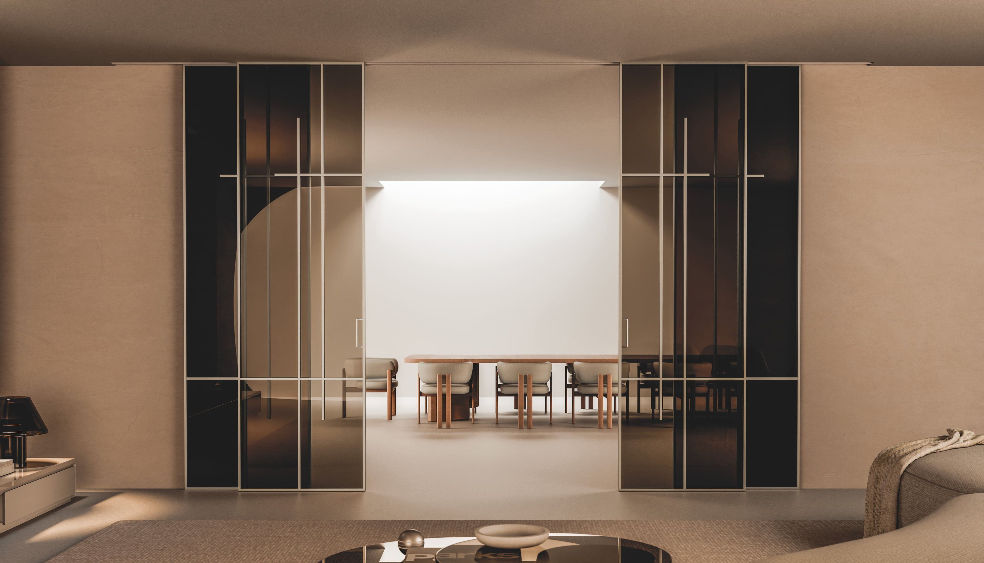 Eclisse / The sliding door as a design element